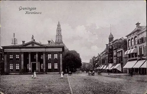 Ak Groningen Niederlande, Korenbeurs