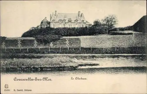 Ak Courseulles Calvados, le Château