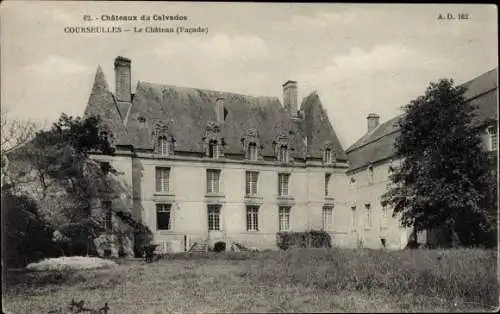 Ak Courseulles Calvados, le Château