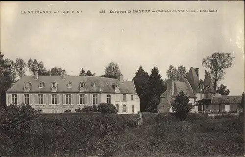 Ak Vaucelles Calvados, Le Chateau