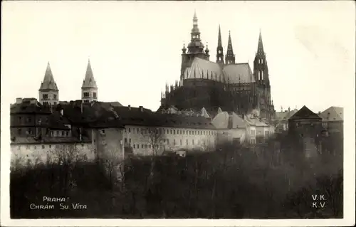 Foto Ak Praha Prag Tschechien, Chram Sv. Vita