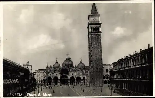 Ak Venezia Venedig Veneto, Piazza S. Marco