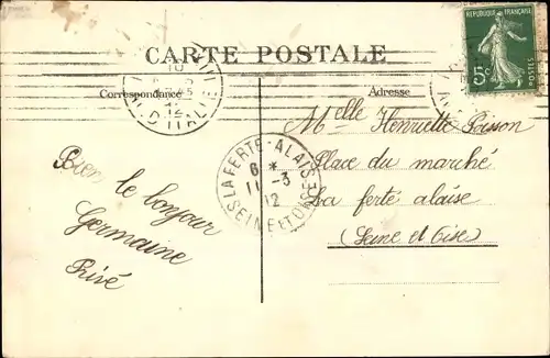 Ak Paris XIII., Rue de Tolbiac, Angle de la Rue de Patay et Cantagrel