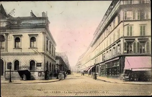 Ak Paris XVIII., La Rue Doudeauville