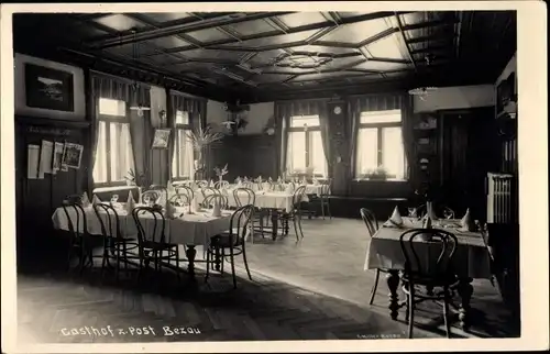 Foto Ak Bezau in Vorarlberg, Gasthof Pension zur Post