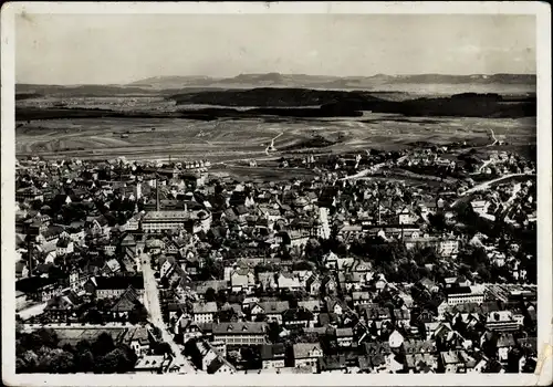 Ak Schwenningen am Neckar, Fliegeraufnahme