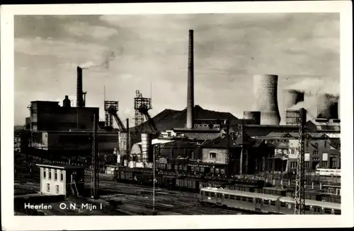 Ak Heerlen Limburg, Oranje Nassau Mijn I