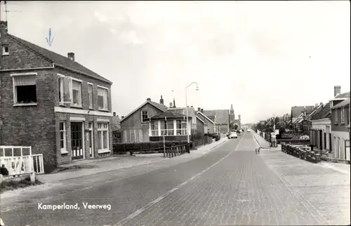 Ak Kamperland Noord Beveland Zeeland Niederlande, Veerweg