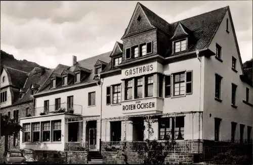 Ak Alken an der Mosel, Gasthaus Zum Roten Ochsen