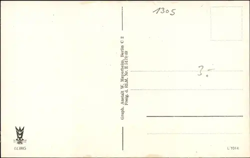 Ak Oderberg in der Mark, Gesamtansicht vom Geisberg
