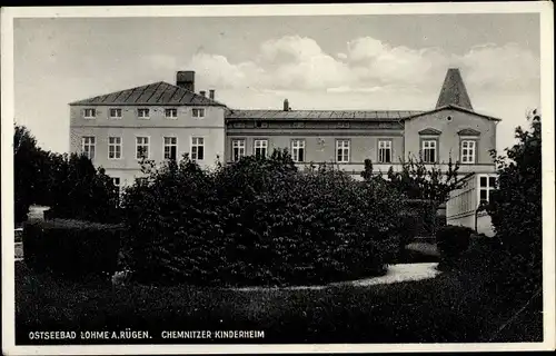 Ak Lohme auf Rügen, Chemnitzer Kinderheim