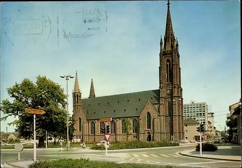 Ak Lampertheim am Rhein Hessen, Domkirche