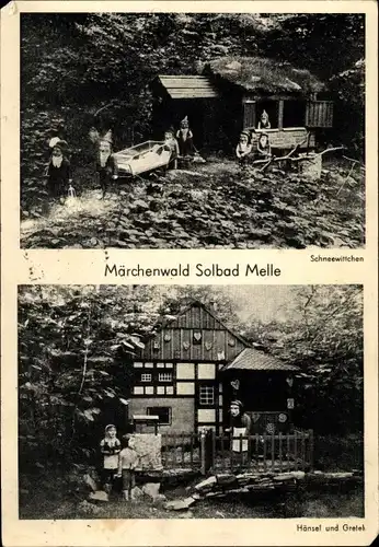 Ak Melle in Niedersachsen, Märchenwald, Schweizer Haus, Inh. H. Knigge