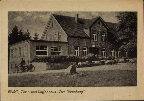 Ak Bad Iburg am Teutoburger Wald, Kaffeehaus Zum Dörenberg