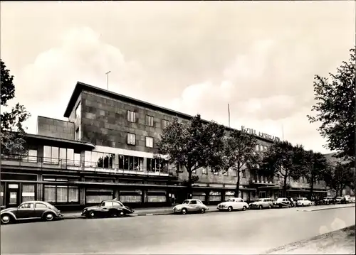 Ak Oberhausen im Ruhrgebiet, Hotel Ruhrland am Hauptbahnhof