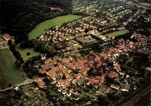 Ak Nörten Hardenberg in Niedersachsen, Luftaufnahme