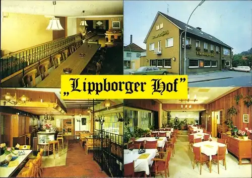 Ak Lippborg Lippetal in Westfalen, Hotel Lippborger Hof