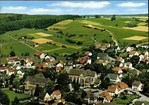 Ak Neuenheerse Bad Driburg in Westfalen, Luftaufnahme