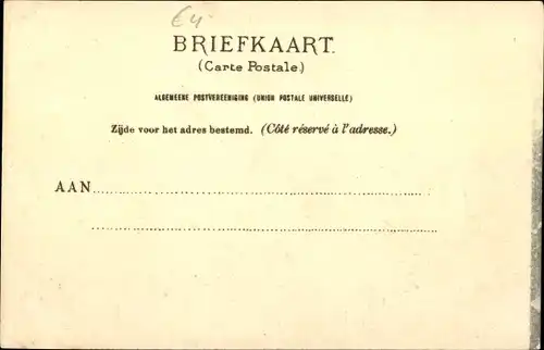 Ak Utrecht Niederlande, Maskerade 25 Juni 1901, Festumzug