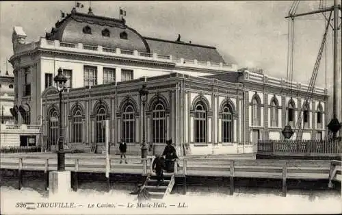 Ak Trouville Calvados, Le Music Hall, Le Casino