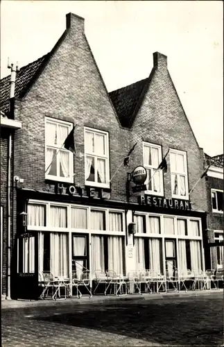 Ak Hoorn Nordholland Niederlande, Hotel-Rest De Magneet, Kleine Oost 5-7