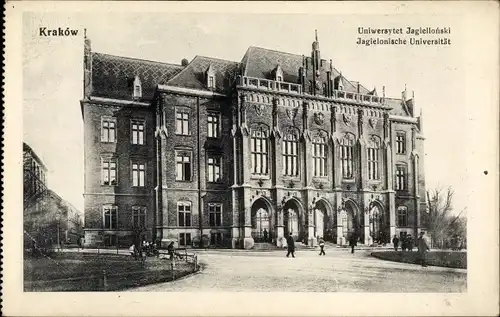 Ak Kraków Krakau Polen, Jagielonische Universität