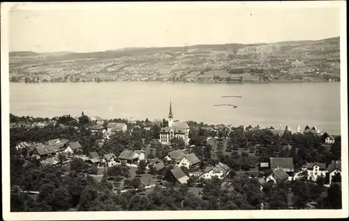 Foto Ak Oberrieden Kanton Zürich, Ortsansicht, Panoramablick