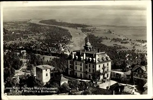 Ak Walzenhausen Kt. Appenzell Außerrhoden, Hotel Kurhaus, Rheineck, Bodensee