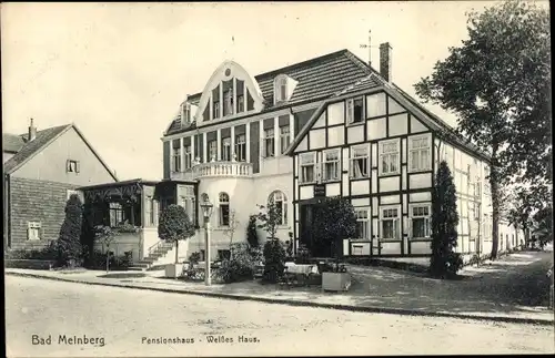 Ak Bad Meinberg am Teutoburger Wald, Pensionshaus Weißes Haus