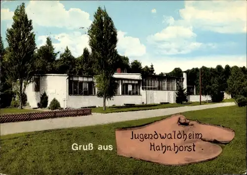 Ak Schwaförden Niedersachsen, Jugendwaldheim Hahnhorst