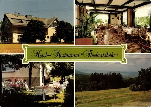 Ak Boppard am Rhein, Hotel Fleckertshöhe