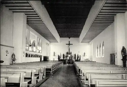 Ak Konzen Monschau Montjoie in der Eifel, Pfarrkirche, Mutterkirche d. Monschauer Landes