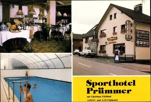 Ak Höfen Monschau Montjoie in der Eifel, Hotel Prümmer