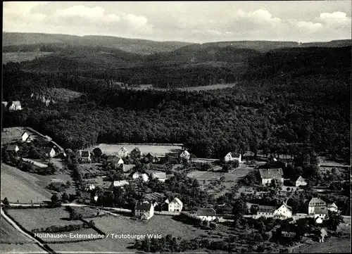 Ak Holzhausen Externsteine Horn Bad Meinberg am Teutoburger Wald, Gesamtansicht