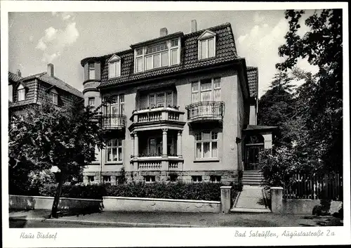 Ak Bad Salzuflen in Lippe, Haus Bisdorf, Augustusstraße 2a