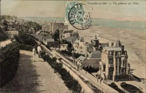 Ak Trouville sur Mer Calvados, Vue generale des Villas