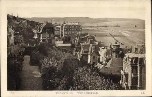 Ak Trouville Calvados, Vue generale