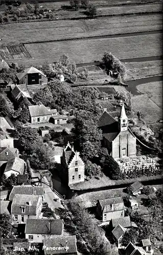 Ak Jisp Nordholland Niederlande, Panorama, Vogelvlucht