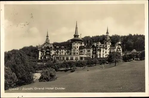 Ak Zürich Stadt Schweiz, Grand Hotel Dolder