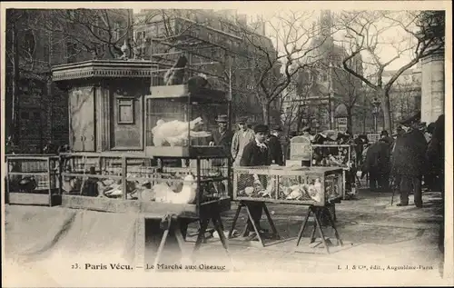 Ak Paris, Le Marche aux Oiseaux