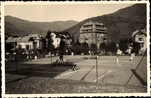 Ak Salzburg in Österreich, Tennisplatz
