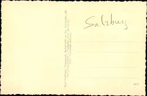 Ak Salzburg in Österreich, Tennisplatz