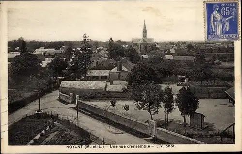 Ak Noyant Maine et Loire, Une vue d'ensemble