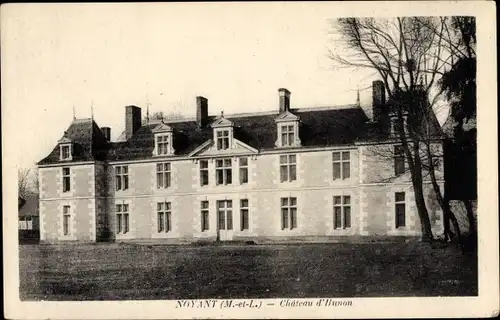 Ak Noyant Maine et Loire, Chateau d'Hunon