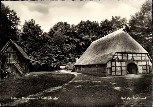 Ak Bad Fallingbostel Lüneburger Heide, Hof der Heidmark