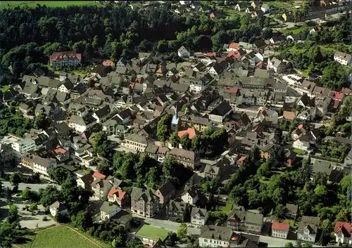 Ak Stadtoldendorf in Niedersachsen, Fliegeraufnahme vom Ort