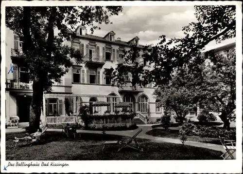Ak Bad Kissingen Unterfranken Bayern, Ballinghaus