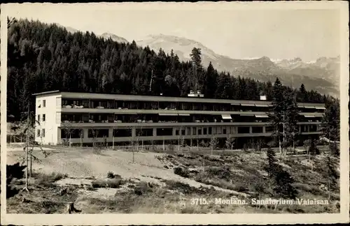 Ak Montana Kanton Wallis, Sanatorium Valaisan