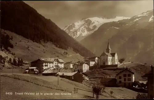 Ak Trient Martigny Kanton Wallis, Le Glacier des Grands