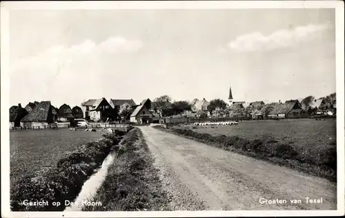 Ak Den Hoorn Texel Nordholland Niederlande, Gezicht